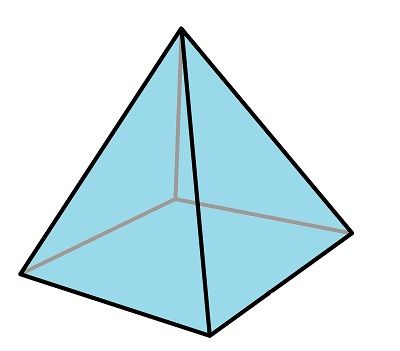 Piramide cuadrangular